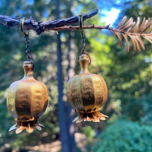 flower  pod Earrings